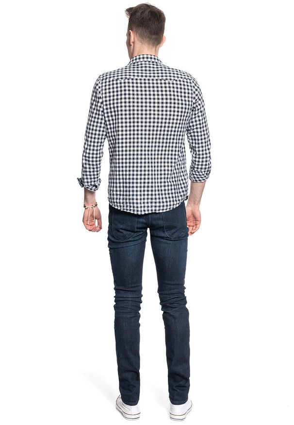 Lee - LEE LUKE MĘSKIE SPODNIE JEANSOWE SLIM TAPERED L719DHDO 112118847