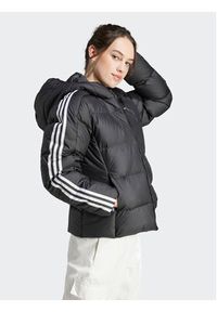 Adidas - adidas Kurtka puchowa Essentials 3-Stripes Mid Down HZ8483 Czarny Regular Fit. Kolor: czarny. Materiał: puch, syntetyk #3