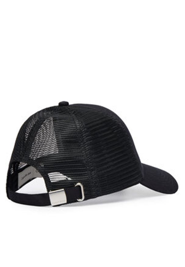 Calvin Klein Jeans Czapka z daszkiem Monologo LV04G5065G Czarny. Kolor: czarny. Materiał: bawełna
