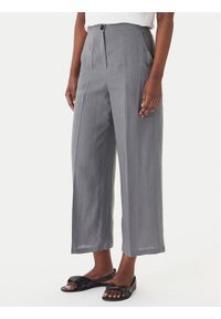 Marella Kuloty Clava 2615131182 Szary Regular Fit. Kolor: szary. Materiał: len #1