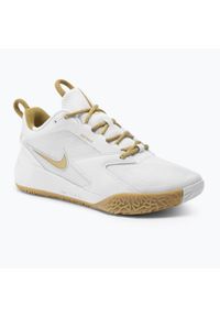 Buty siatkarskie Nike Zoom Hyperace 3. Kolor: biały, wielokolorowy, żółty. Model: Nike Zoom. Sport: turystyka piesza #1