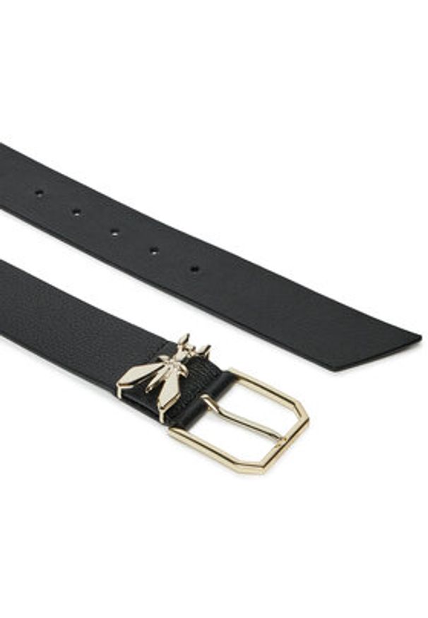 Patrizia Pepe Pasek Damski 8W0044/L001-K118 Czarny. Kolor: czarny. Materiał: skóra