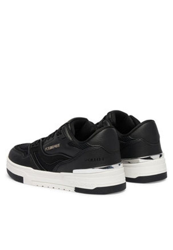 Plein Sport Sneakersy SAFS USC0845 STE003N Czarny. Kolor: czarny. Materiał: skóra