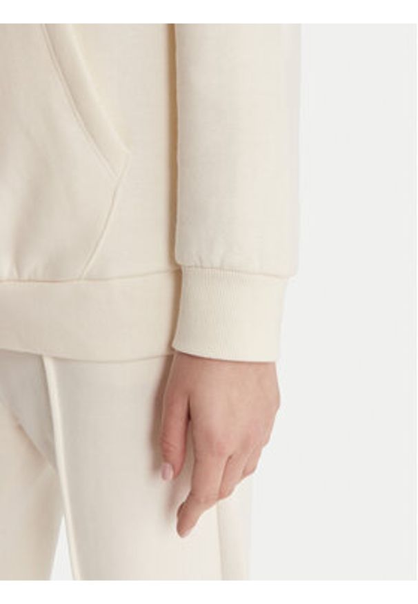 Guess Bluza V6RQ14 K9V31 Écru Regular Fit. Kolor: kremowy. Materiał: bawełna