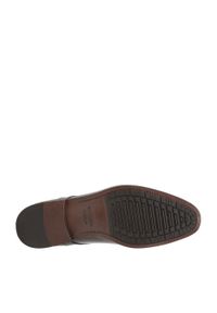 Wittchen - Męskie buty derby skórzane z tłoczonym zapiętkiem czarne. Okazja: na co dzień. Kolor: czarny. Materiał: skóra. Sezon: lato. Styl: casual, elegancki #4