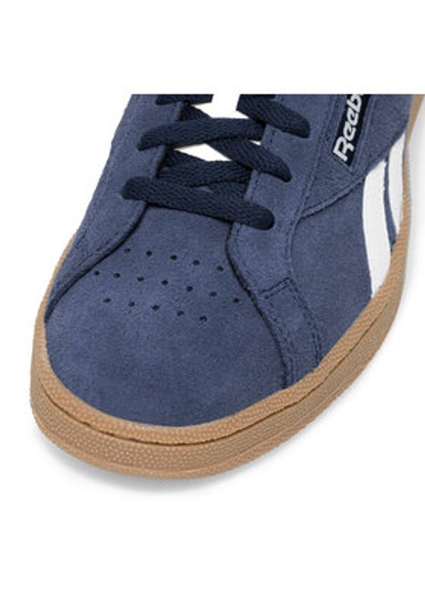 Reebok Sneakersy Club C Grounds Uk 100033074 Granatowy. Kolor: niebieski. Materiał: skóra, zamsz. Model: Reebok Club