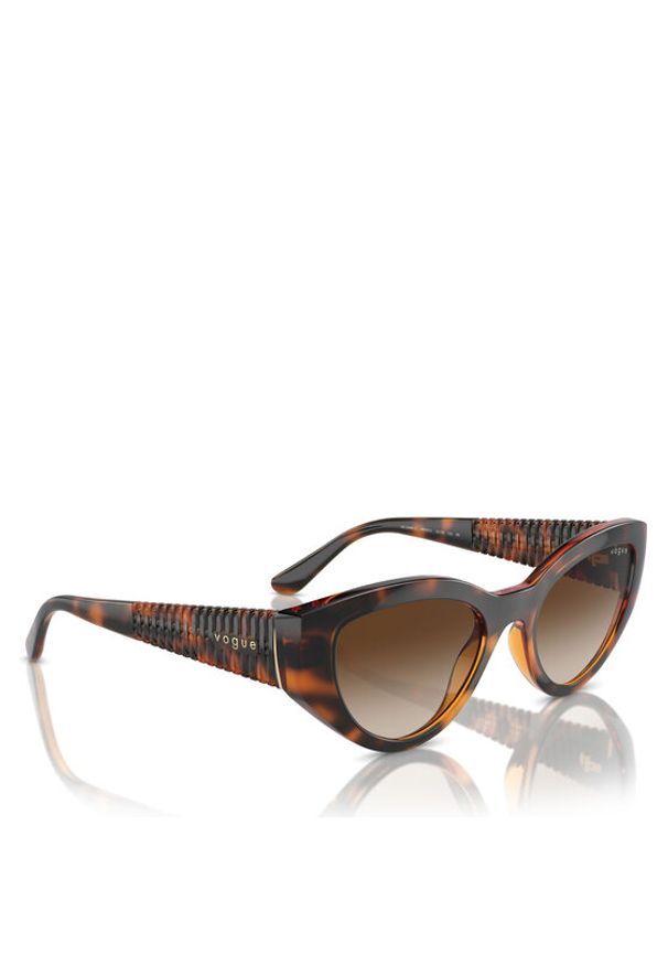 Vogue Okulary przeciwsłoneczne 0VO5566S W65613 Brązowy. Kolor: brązowy
