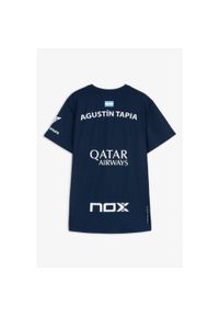 NOX - Koszulka Nox Niebieska do Sportu. Kolor: niebieski. Materiał: poliester #1
