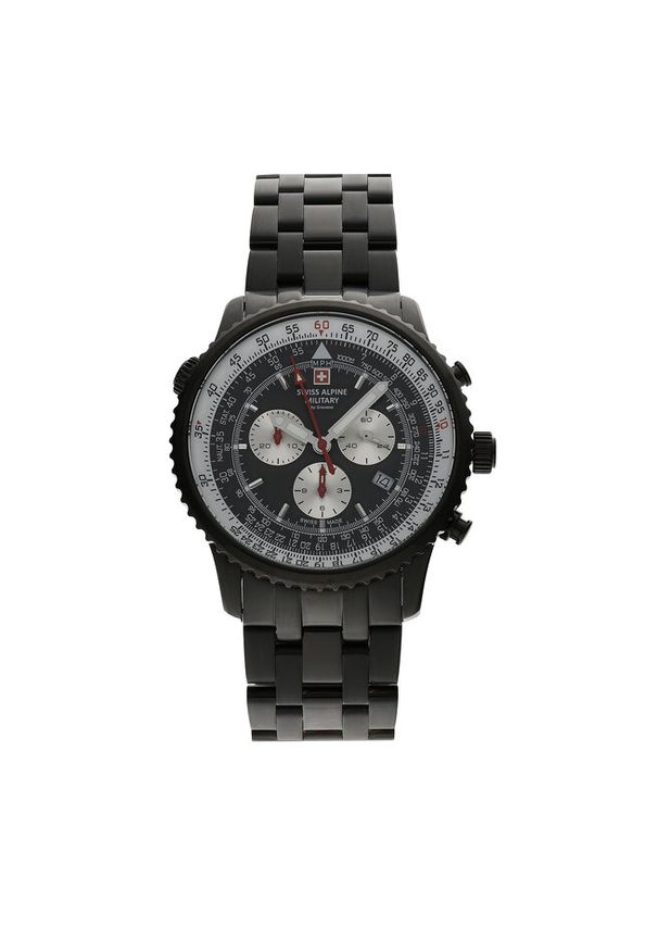 Zegarek Swiss Alpine Military. Kolor: czarny