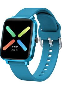 Smartwatch Kumi KU1 S Niebieski (KU1SN). Rodzaj zegarka: smartwatch. Kolor: niebieski