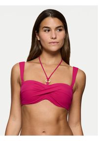Triumph Góra od bikini Summer Twist 10222253 Różowy. Kolor: różowy. Materiał: syntetyk