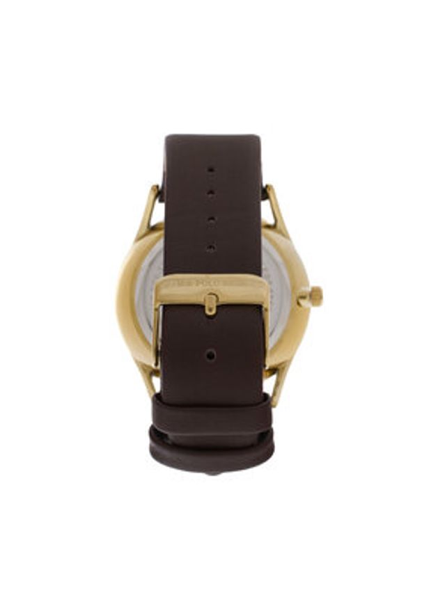 U.S. Polo Assn. Zestaw zegarek i bransoletka Colin USP6376TW Złoty. Kolor: złoty