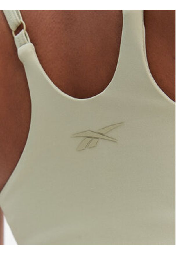 Reebok Biustonosz sportowy Reebok x Ewa Chodakowska Domi RK25616CCW Beżowy. Kolor: beżowy. Materiał: syntetyk