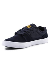 Buty DC Shoes Tonik ADYS300769-DNB niebieskie. Okazja: na uczelnię, na co dzień. Kolor: niebieski. Materiał: materiał. Styl: casual, klasyczny #3