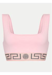 VERSACE - Versace Biustonosz top 1013323 Różowy. Kolor: różowy. Materiał: bawełna