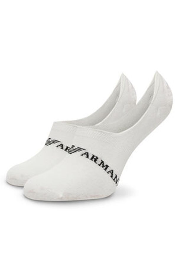 Emporio Armani Underwear Zestaw 3 par stopek męskich 306227 4F254 02910 Kolorowy. Materiał: materiał, bawełna. Wzór: kolorowy