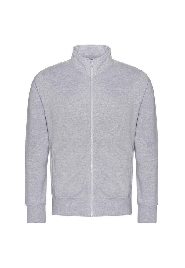 AWDIS - Kurtka Unisex Dla Dorosłych Campus Heather Z Pełnym Zamkiem Błyskawicznym. Kolor: szary