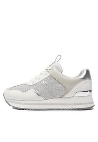 MICHAEL Michael Kors Sneakersy Raina Trainer 43S4RNFSBD Srebrny. Kolor: srebrny. Materiał: materiał