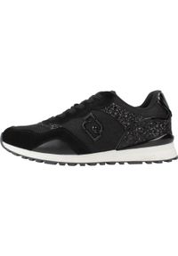 Liu Jo - Kapcie LIU-JO MAXI WONDER LOW 02 Czarny. Kolor: czarny. Materiał: tkanina, skóra. Styl: sportowy