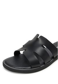 Clara Barson Klapki WS6283-08 Czarny. Kolor: czarny. Materiał: materiał, syntetyk