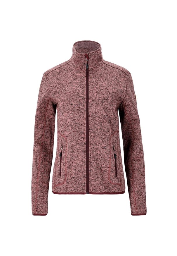 Bluza damska Whistler Samani Melange. Kolor: brązowy, różowy. Sezon: zima. Sport: narciarstwo