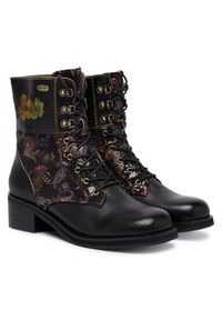 Laura Vita Trzewiki Ihclemo 03 Czarny. Kolor: czarny. Materiał: skóra #6
