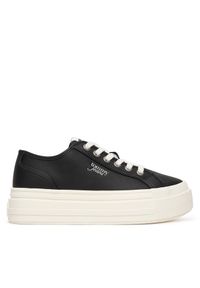Sneakersy Tommy Jeans. Kolor: czarny #1