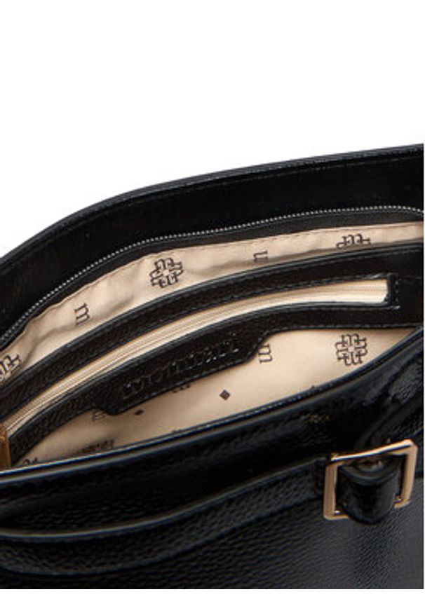 Monnari Torebka TORIMP0-24Z-BAG4111-K020D000 Czarny. Kolor: czarny. Materiał: skórzane