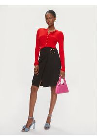 Pinko Spódnica mini Eurito 103081 A1L2 Czarny Regular Fit. Kolor: czarny. Materiał: bawełna #2