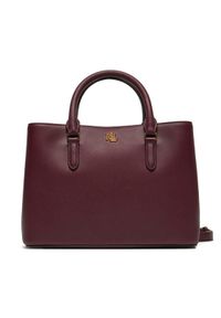 Lauren Ralph Lauren - LAUREN RALPH LAUREN Torebka 431876725027 Bordowy. Kolor: czerwony. Materiał: skórzane