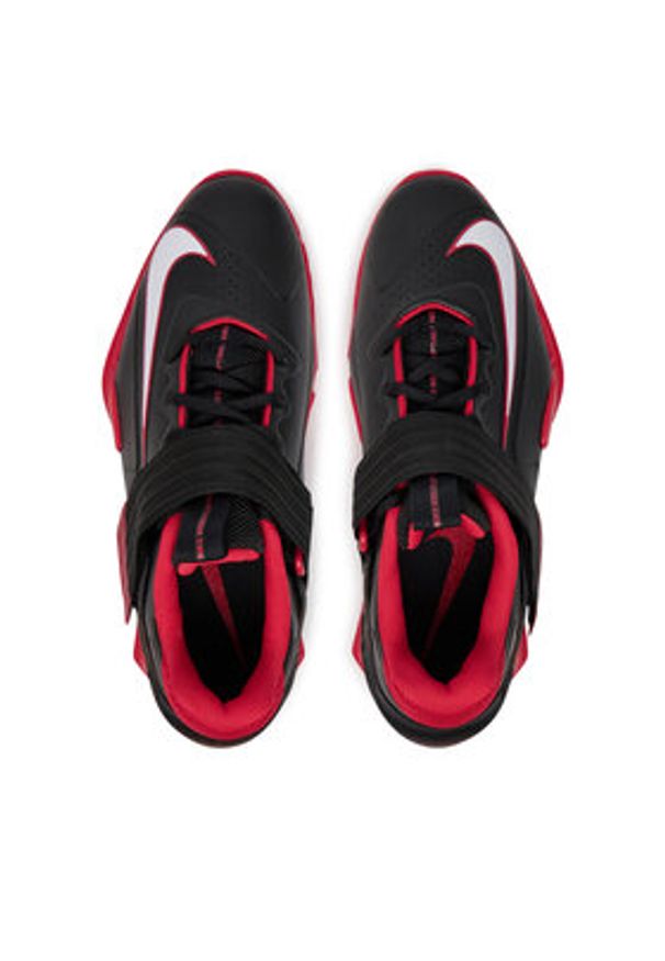 Nike Buty na siłownię Savaleos CV5708 002 Czarny. Kolor: czarny. Materiał: skóra. Sport: fitness