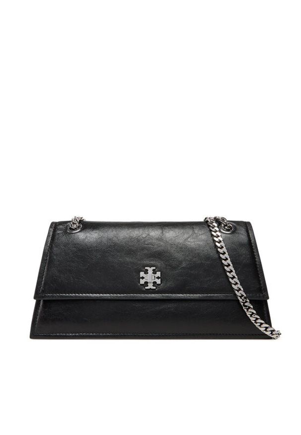 Tory Burch Torebka Kira Turnlock 167058 Czarny. Kolor: czarny. Materiał: skórzane