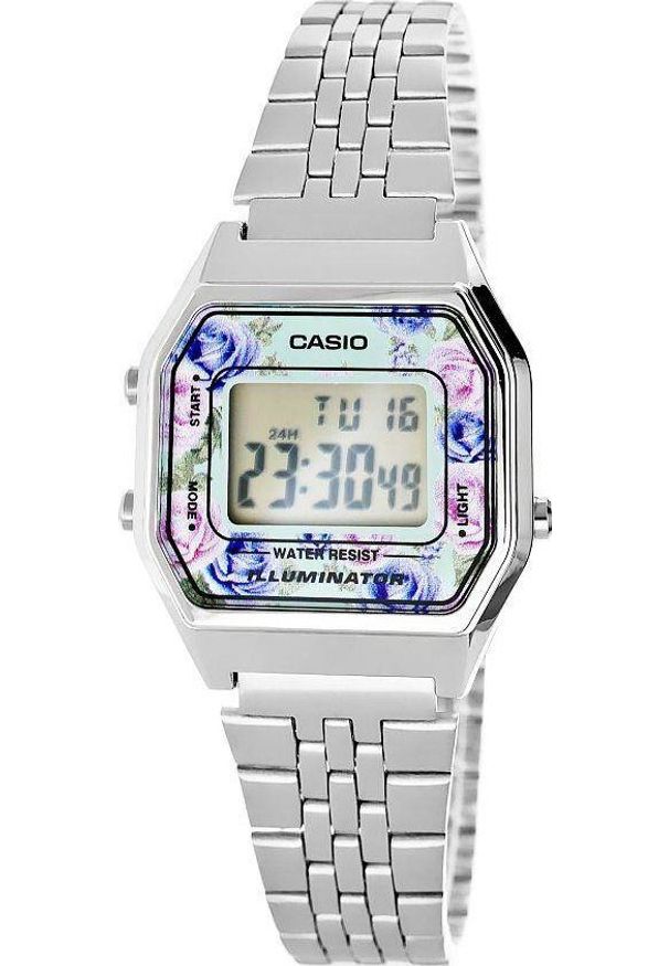 Zegarek Casio Zegarek Damski CASIO Collection Retro LA680WA-2CDF. Styl: retro