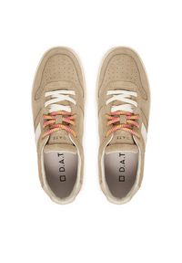 D.A.T.E. Sneakersy Court 2.0 W441-C2-SD Beżowy. Kolor: beżowy. Materiał: zamsz, skóra #3