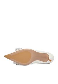 Eva Minge Czółenka ANEMONE-V1892-116-2 Biały. Kolor: biały. Materiał: skóra, lakier #4