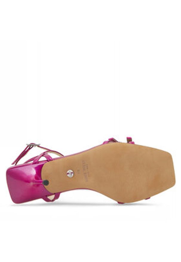 Nine West Sandały ZL23014CC Różowy. Kolor: różowy. Materiał: syntetyk