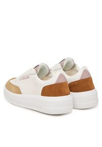 Love Moschino - LOVE MOSCHINO Sneakersy JA15215G1PINH10C Biały. Kolor: biały. Materiał: skóra, zamsz #2