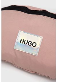Hugo Nerka 50461287 kolor różowy. Kolor: różowy. Materiał: bawełna. Wzór: nadruk #3