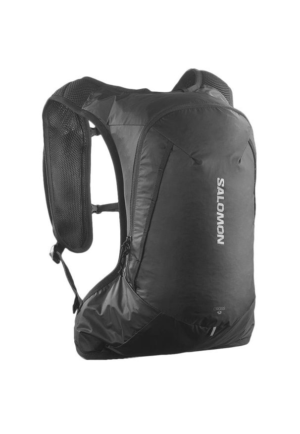 salomon - Plecak Salomon Cross 12 LC2185700 - czarny. Kolor: czarny