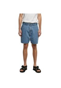 Denimowe szorty bermudzkie Urban Classics. Kolor: niebieski. Długość: krótkie. Sezon: lato #1