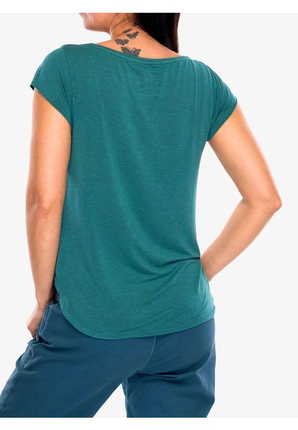 Koszulka wspinaczkowa damska E9 Pimpi. Kolor: zielony