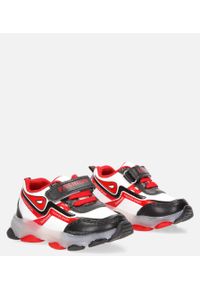 Casu - Białe buty sportowe casu 20x3/m. Kolor: wielokolorowy, czerwony, biały, czarny #2