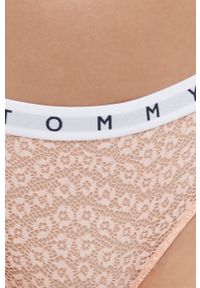 TOMMY HILFIGER - Tommy Hilfiger stringi (3-pack) z koronki. Materiał: koronka. Wzór: koronka #6
