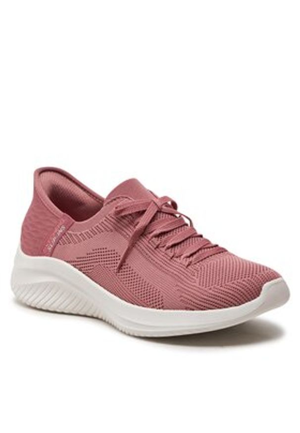 skechers - Skechers Sneakersy Ultra Flex 3.0-Brilliant Path 149710/MVE Różowy. Kolor: różowy. Materiał: mesh