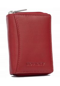 ROVICKY - Portfel damski Rovicky R-23-17-LFN czerwony. Kolor: czerwony. Materiał: skóra #1