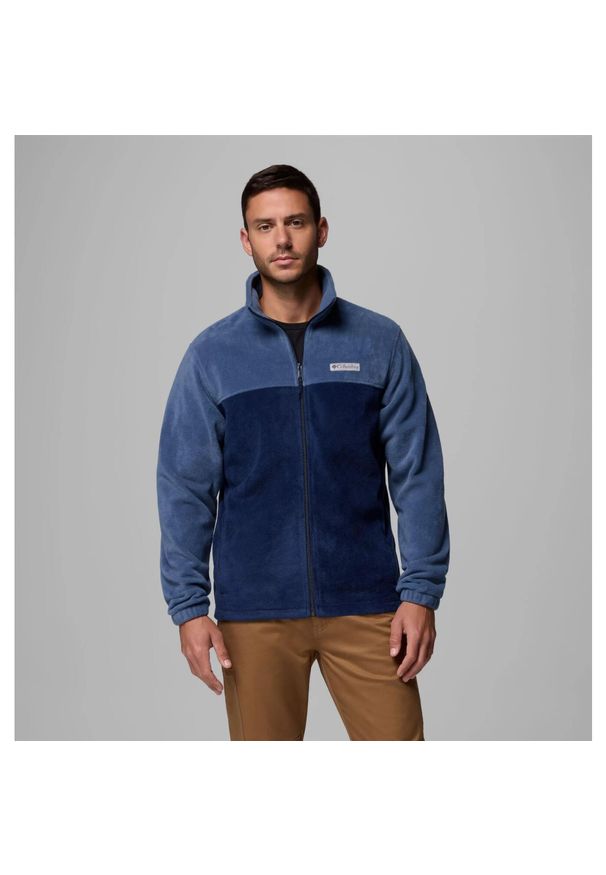 columbia - Bluza sportowa męska Columbia Steens Mountain 20 Full Zip Fleece. Kolor: niebieski. Materiał: poliester. Styl: sportowy. Sport: turystyka piesza