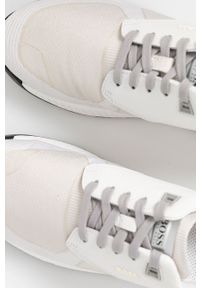 BOSS - Boss Buty kolor biały. Nosek buta: okrągły. Zapięcie: sznurówki. Kolor: biały. Materiał: guma #3