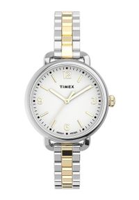 Timex - Zegarek TW2U60200. Kolor: biały. Materiał: materiał