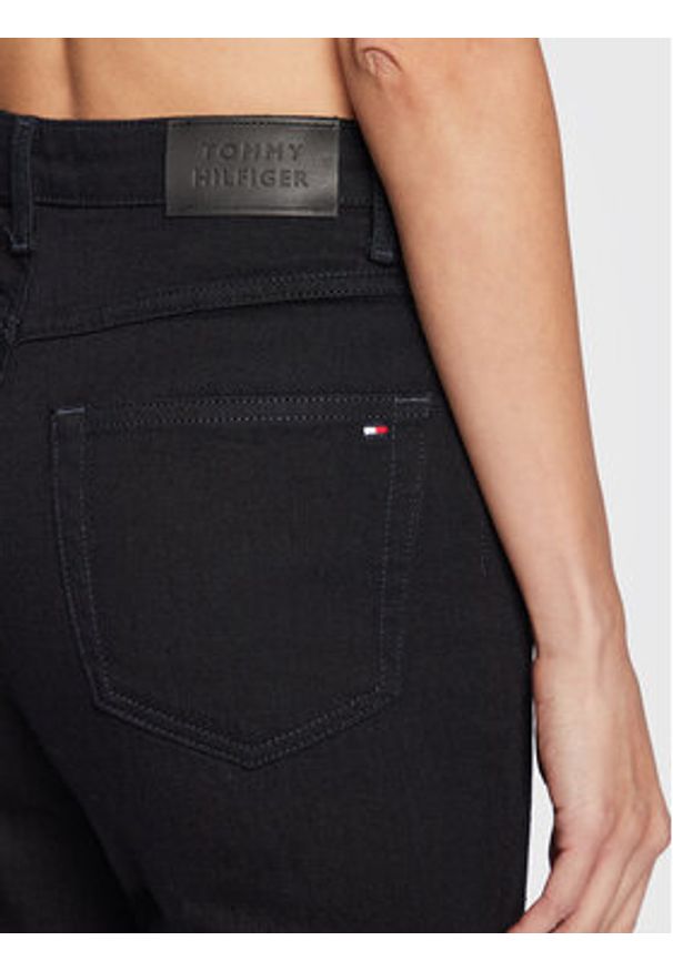 TOMMY HILFIGER - Tommy Hilfiger Jeansy New Classic WW0WW38226 Czarny Straight Fit. Kolor: czarny