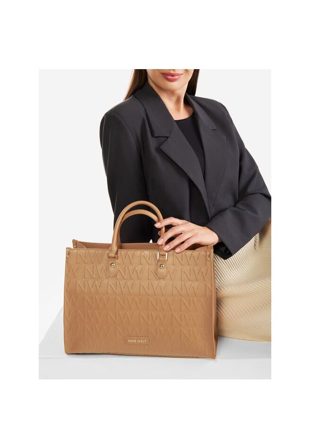 Torebka Nine West. Kolor: brązowy